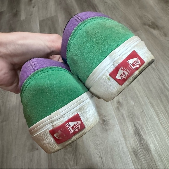 Vans Old Skool Colorful Embroidered Logo Sneakers Canvas Shoes - Picture 6 of 10